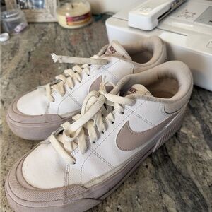 Nike White and light purple Sneakers